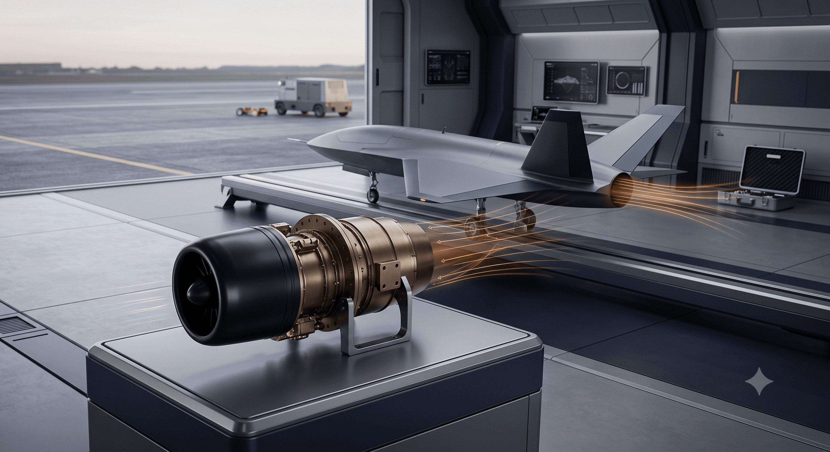 Propulsión target drone